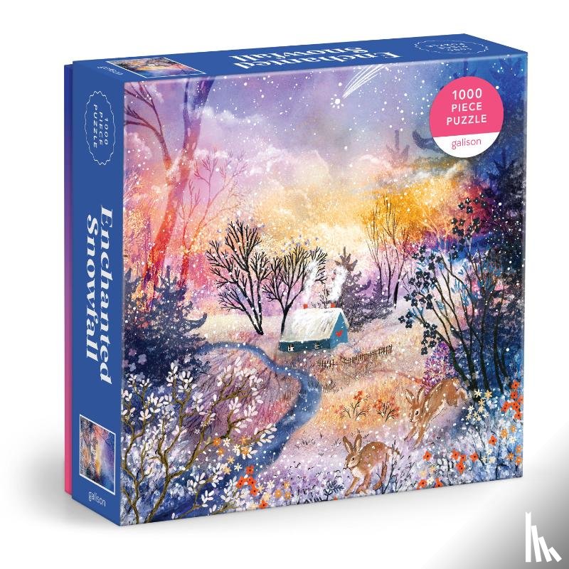 Galison, Poder, Laivi - Enchanted Snowfall 1000 Piece Puzzle