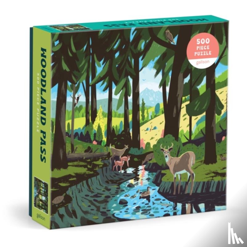 Galison, Johnson, Ryan - Woodland Pass 500 Piece Puzzle