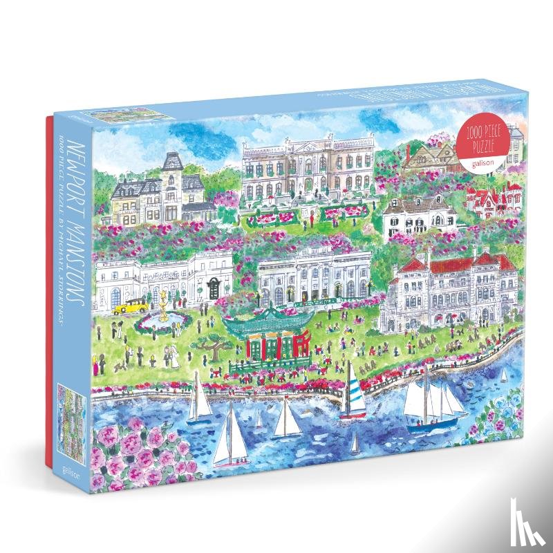 Galison, Storrings, Michael - Michael Storrings Newport Mansions 1000 Piece Puzzle