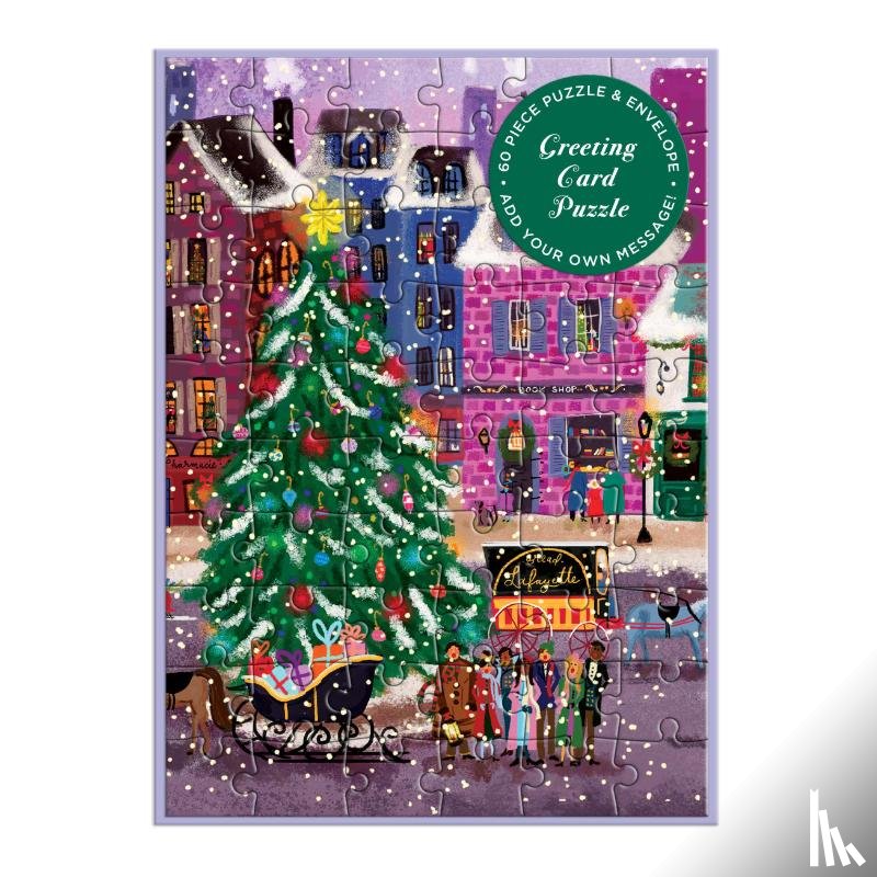Galison, Laforme, Joy - Joy Laforme Christmas Square Greeting Card Puzzle