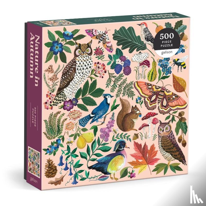 Galison, De Carvalho, Christine - Nature in Autumn 500 Piece Puzzle