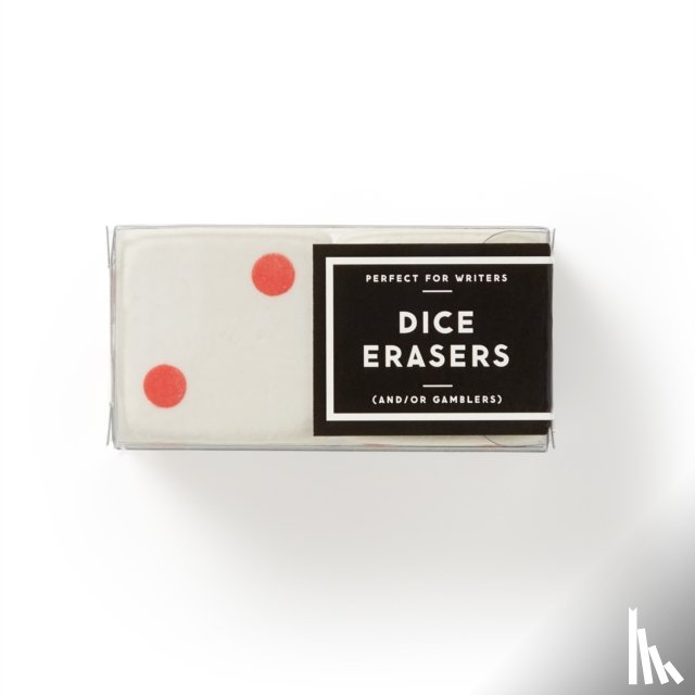 Brass Monkey, Galison - Make Big Mistakes Giant Dice Eraser Set