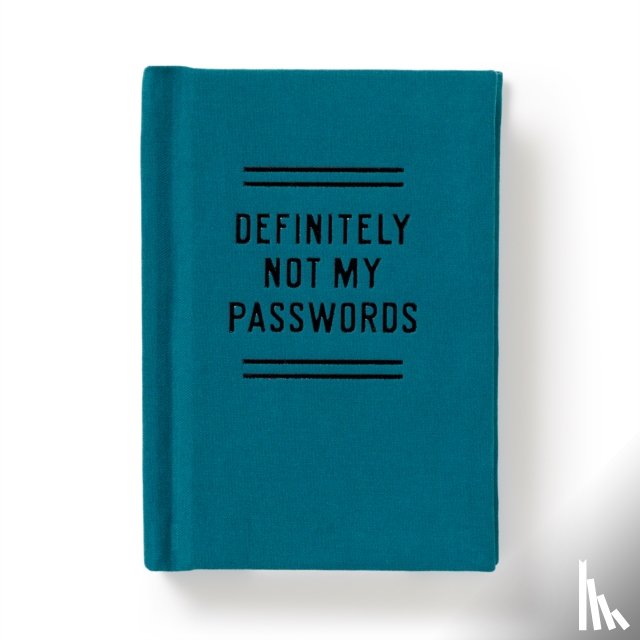 Brass Monkey, Galison - Definitely Not My Passwords - Password Diary