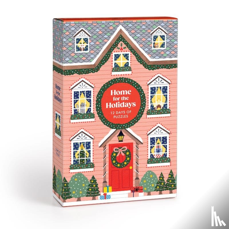 Galison - Home for the Holidays 500 Piece Advent Puzzle Calendar