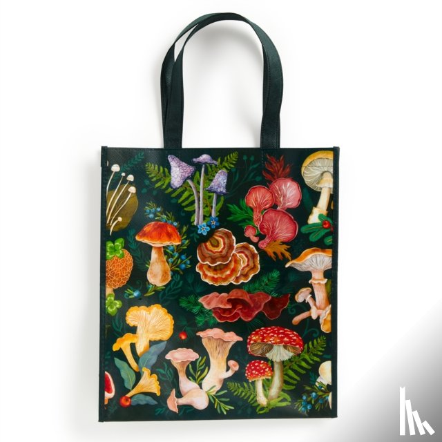 Galison - World of Mushrooms Reusable Shopping Bag