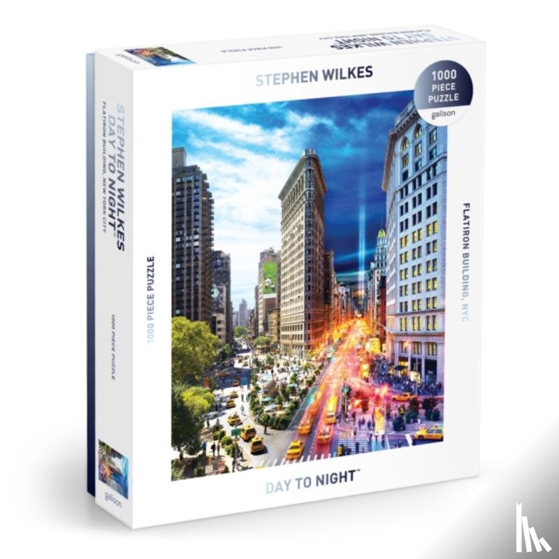 Galison - Stephen Wilkes Day To Night™ Flatiron 1000 Piece Puzzle