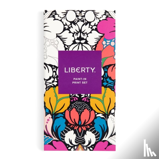 Galison, Liberty London - Liberty Paint-In Print Set