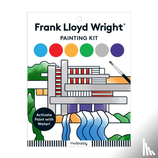 Mudpuppy - Frank Lloyd Wright Painting Kit