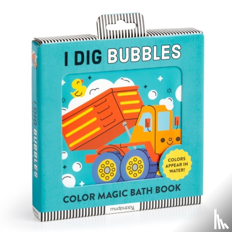Mudpuppy - I Dig Bubbles! Color Magic Bath Book