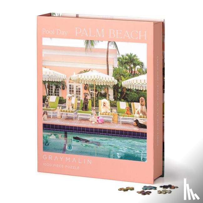 Galison - Gray Malin Palm Beach 1000 Piece Book Box Puzzle