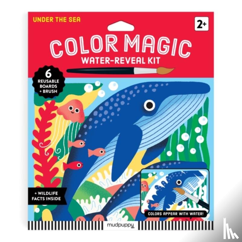 Mudpuppy - Under the Sea Color Magic Water-Reveal Kit