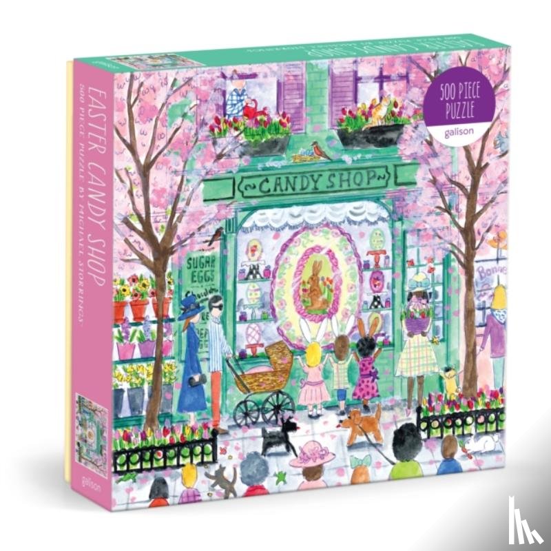 Galison - Michael Storrings Easter Candy Shop 500 Piece Puzzle