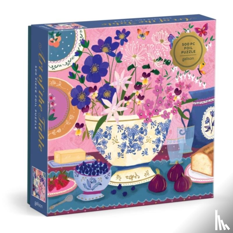 Galison - Joy Laforme Art of the Table 500 Piece Foil Puzzle