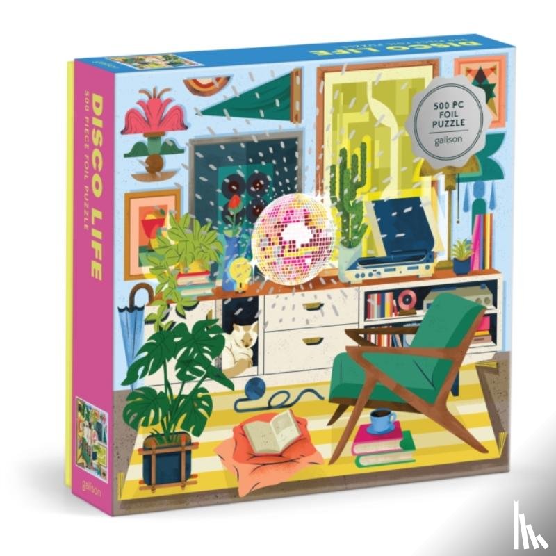 Galison - Disco Life 500 Piece Foil Puzzle