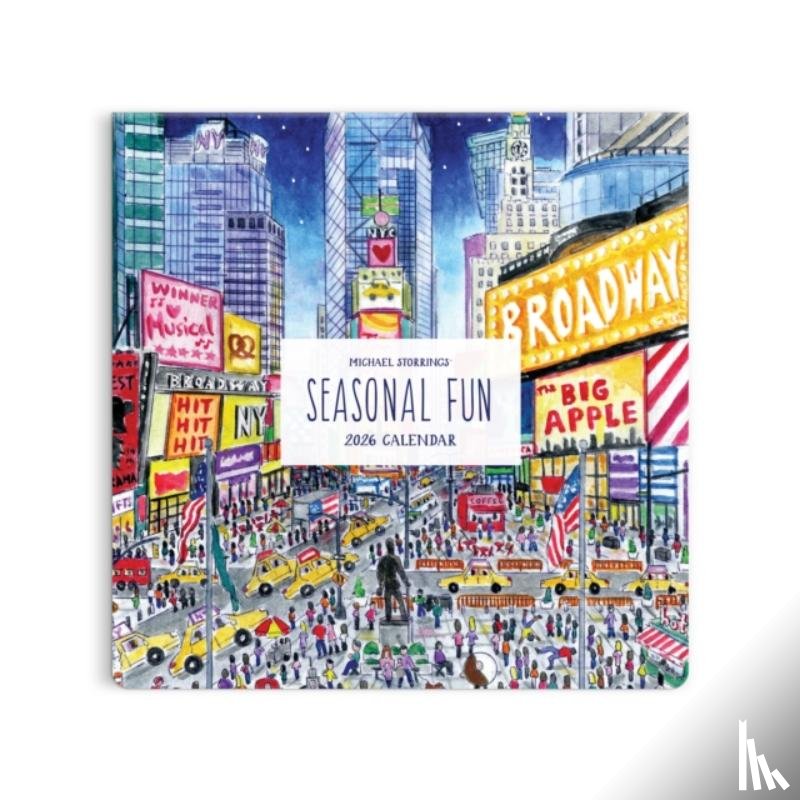 Galison - Michael Storrings Classic 12 x 12 Wall Calendar