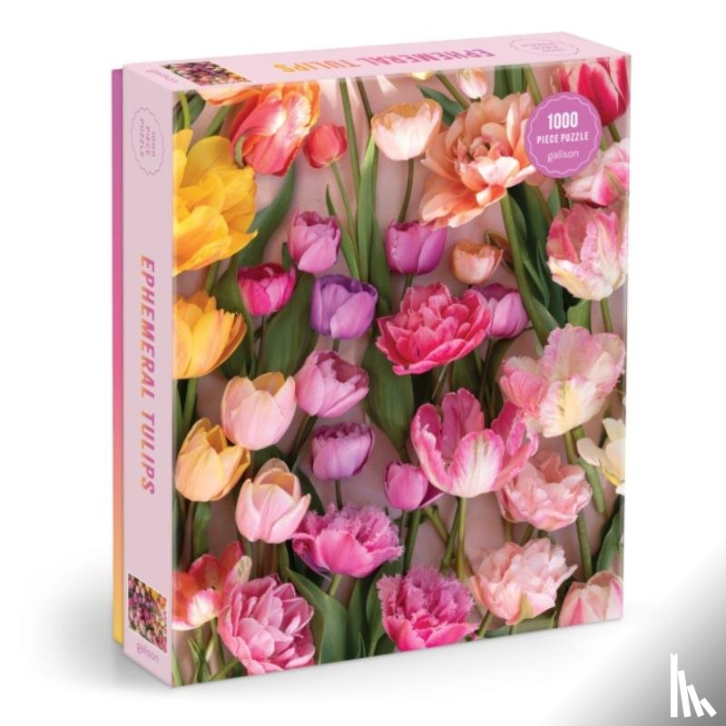 Galison - Ephemeral Tulips 1000 Piece Puzzle