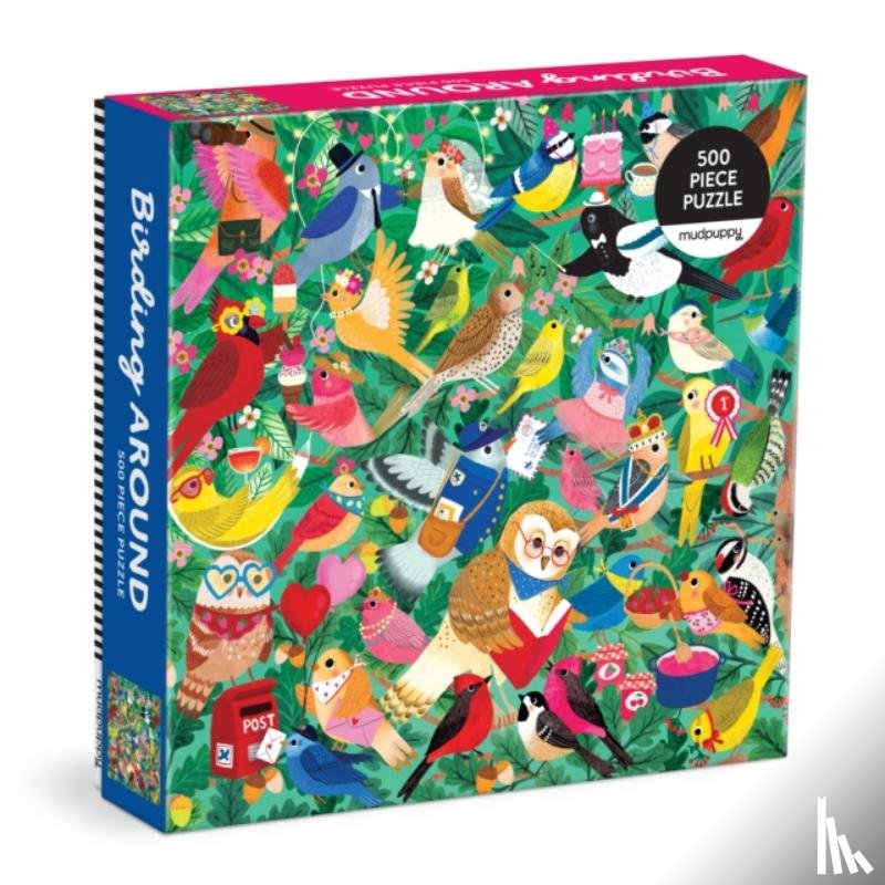 Mudpuppy - Birding Around 500 Piece Family Puzzle