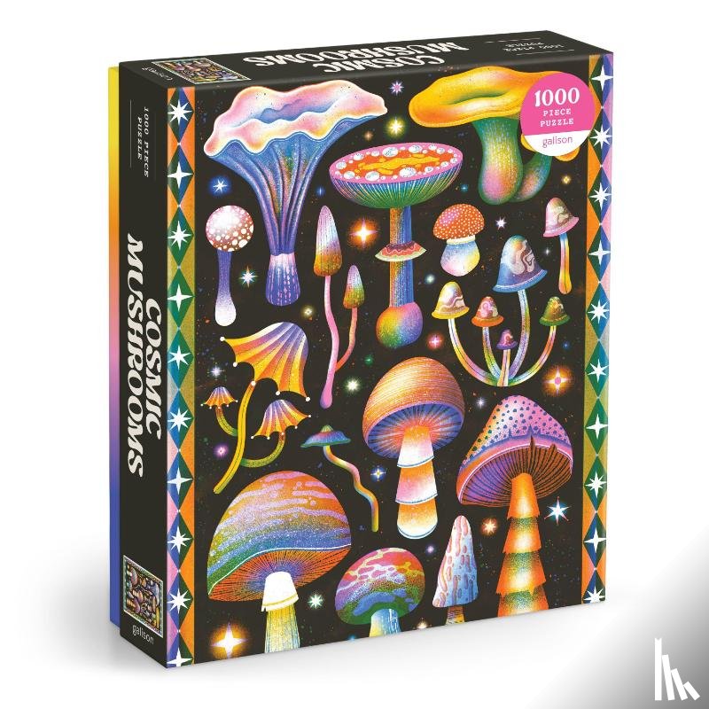 Galison - Cosmic Mushrooms 1000 Piece Puzzle