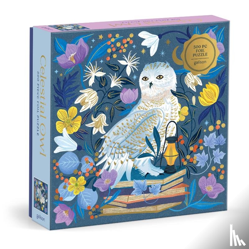 Galison - Celestial Owl 500 Piece Foil Puzzle