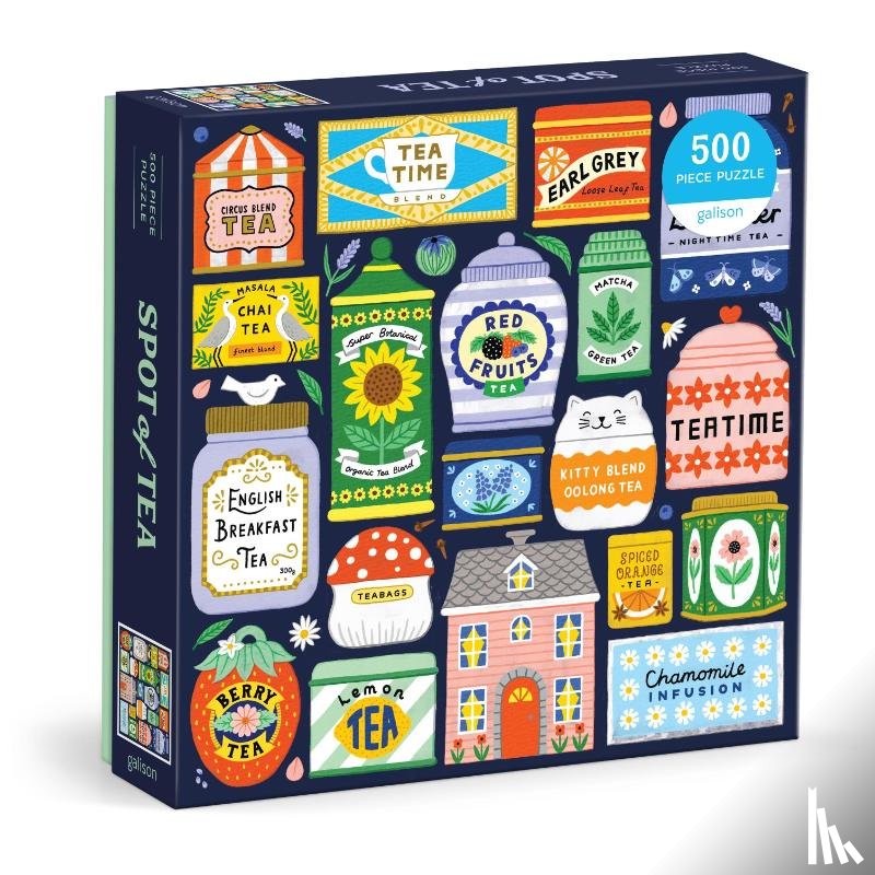 Galison - Spot Of Tea 500 Piece Puzzle