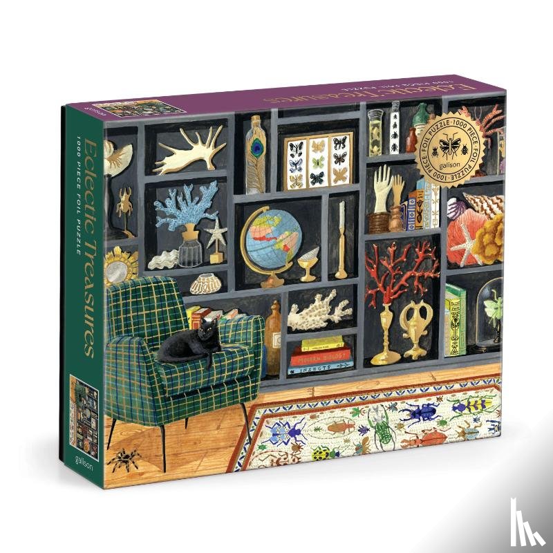 Galison - Eclectic Treasures 1000 Piece Foil Puzzle