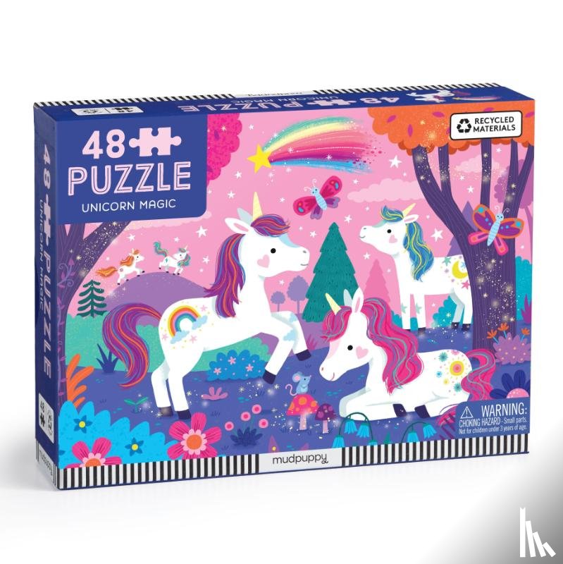 Mudpuppy - Unicorn Magic 48 Piece Puzzle
