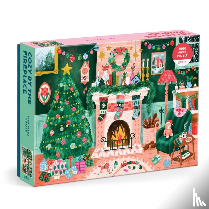 Galison - Cozy by the Fireplace 1000 Piece Puzzle