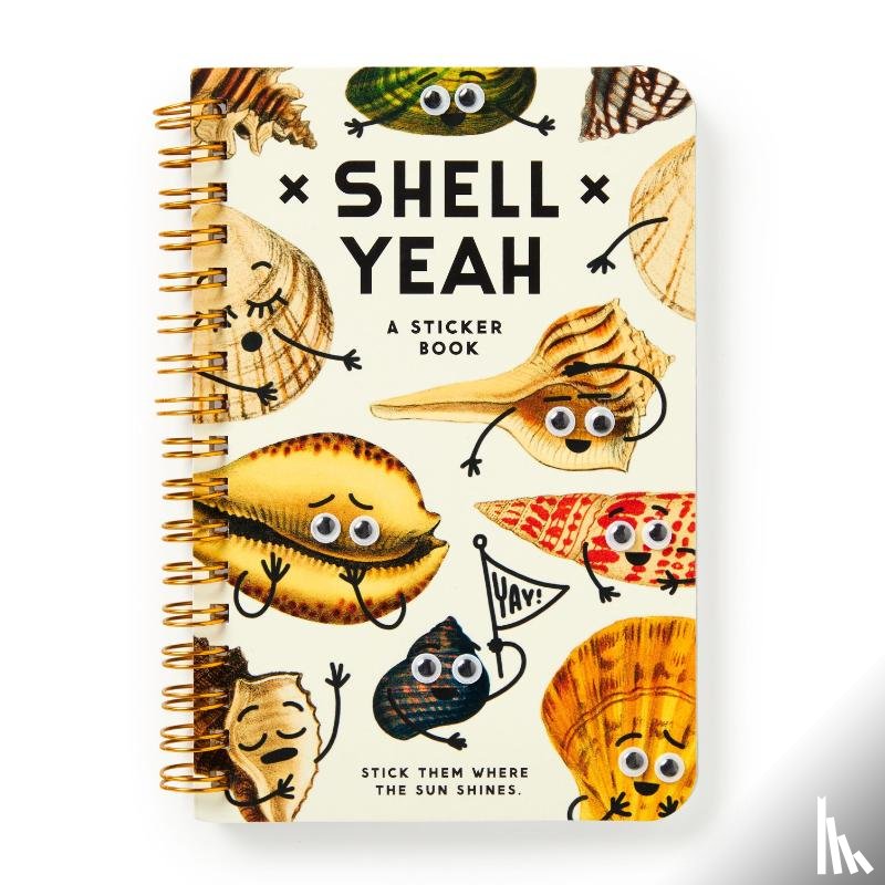 Brass Monkey, Brass - Shell Yeah Sticker Book