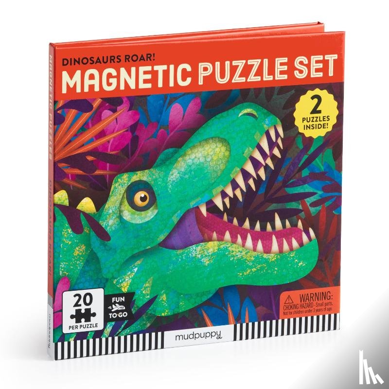 Mudpuppy - Dinosaurs Roar! Magnetic Puzzle Set