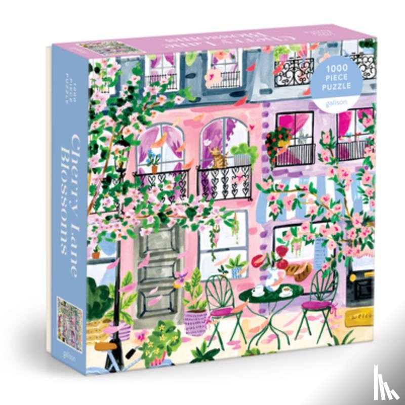Galison - Cherry Lane Blossoms 1000 Piece Puzzle