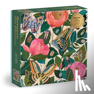 Galison - Between the Blooms 1000 Piece Foil Puzzle