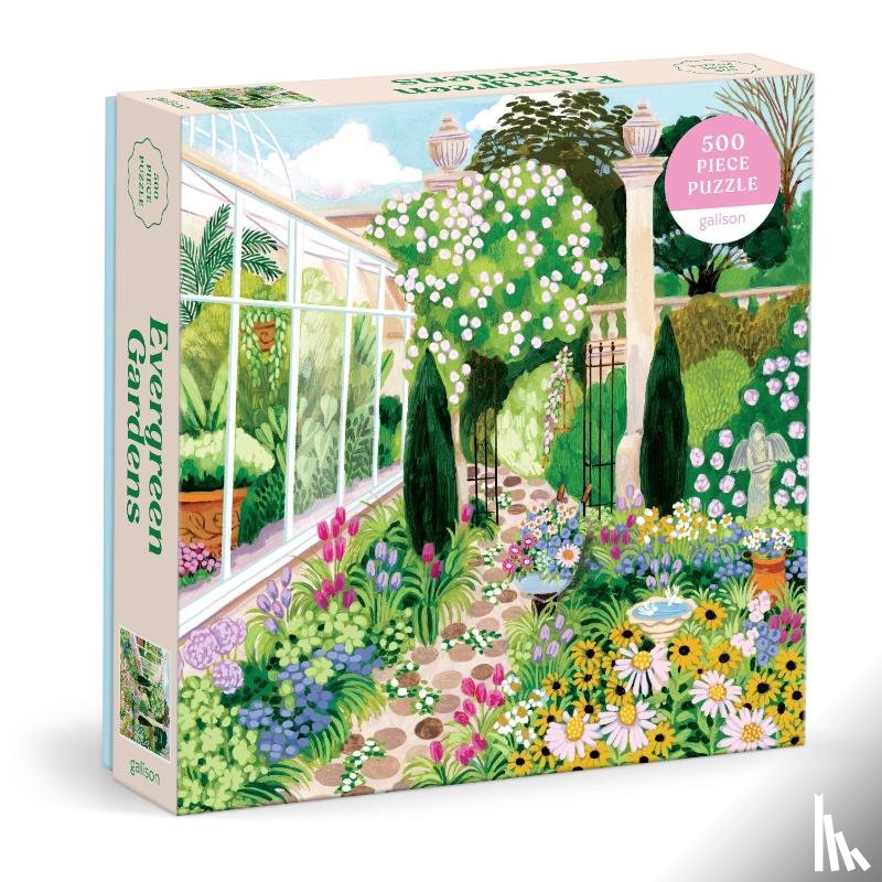 Galison - Evergreen Gardens 500 Piece Puzzle
