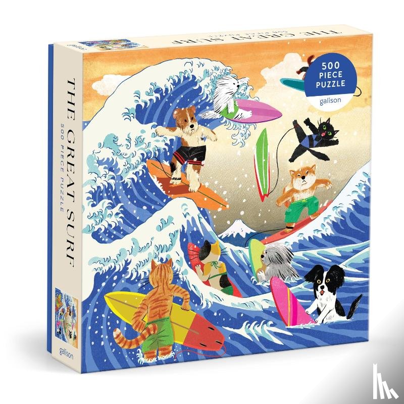 Galison - The Great Surf 500 Piece Puzzle