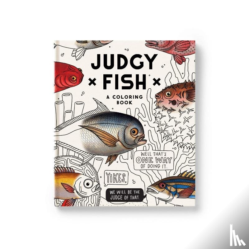 Brass Monkey, Brass - Judgy Fish Coloring Book