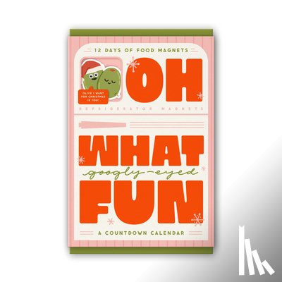 Brass Monkey, Brass - Oh What Googly-Eyed Fun Magnet Countdown Calendar