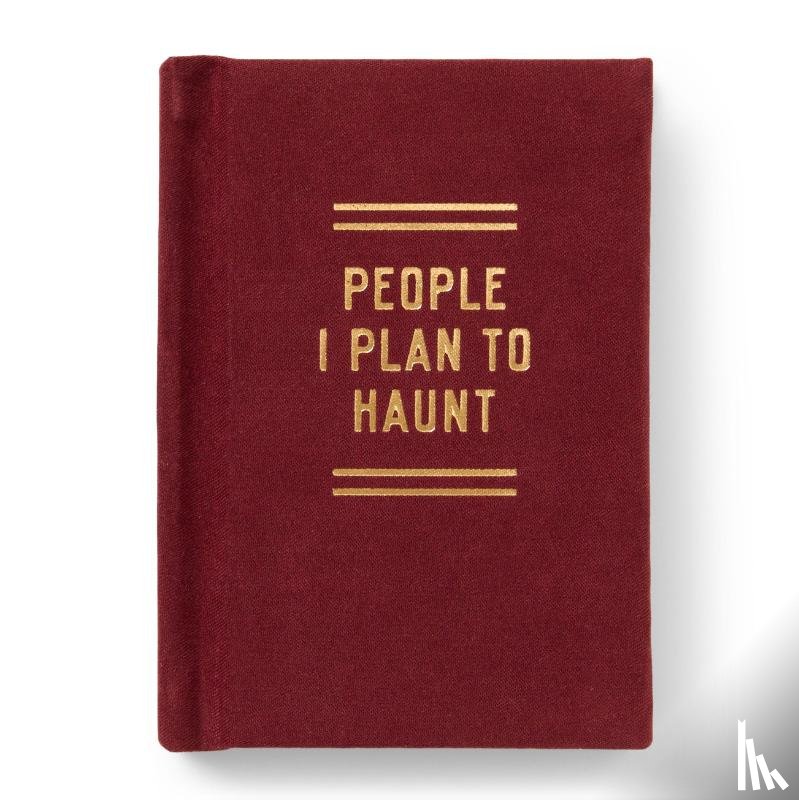 Brass Monkey, Brass - People I Plan To Haunt Tiny Diary