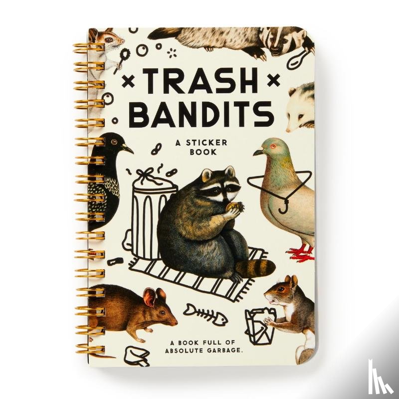 Brass Monkey, Brass - Trash Bandits Sticker Book