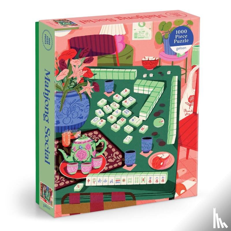 Galison - Mahjong Social 1000 Piece Puzzle