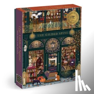 Galison - The Gilded Spine 1000 Piece Foil Puzzle