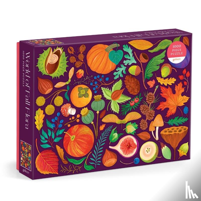Galison - World of Fall Flora 1000 Piece Puzzle