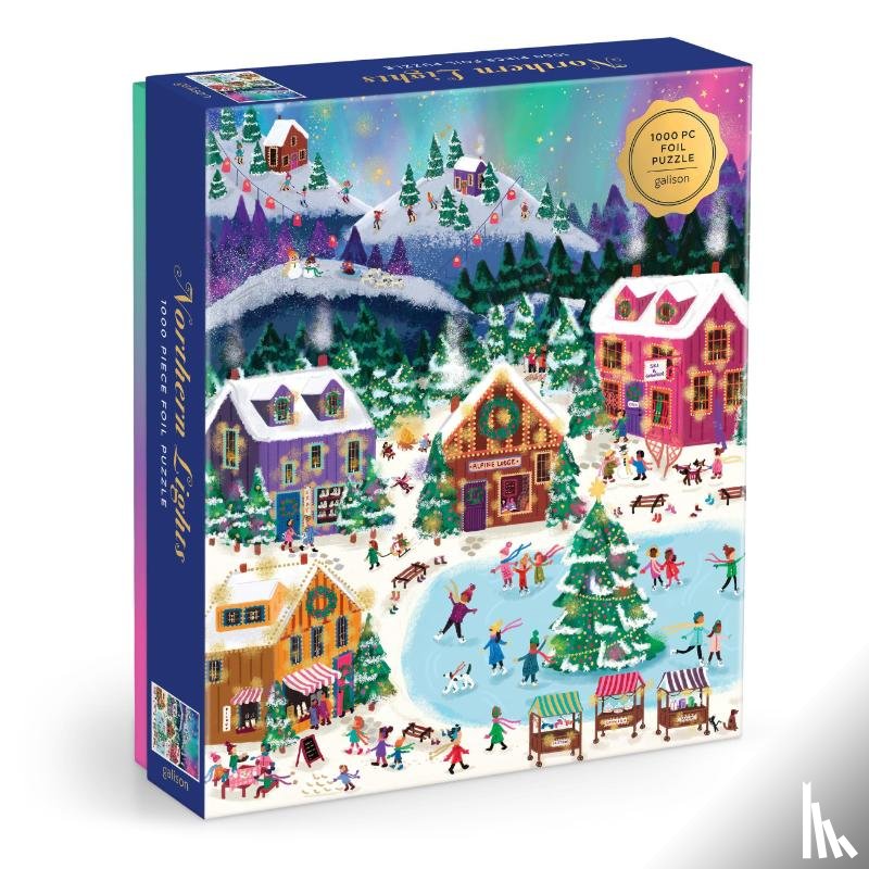 Galison - Joy Laforme Northern Lights 1000 Piece Foil Puzzle
