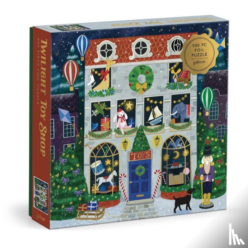 Galison - Twilight Toy Shop 500 Piece Foil Puzzle