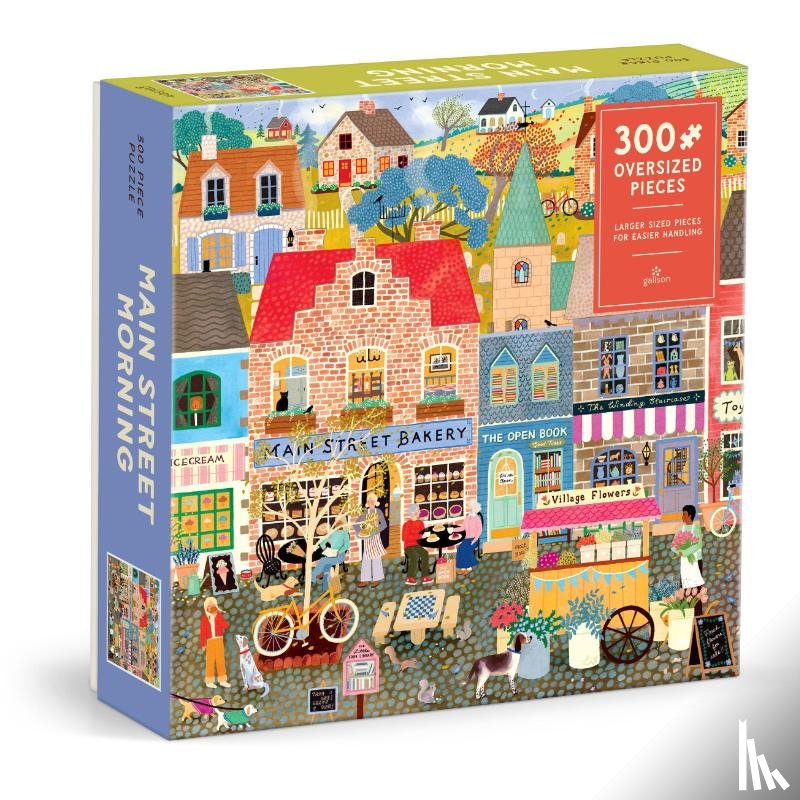 Galison - Main Street Morning 300 Piece Puzzle