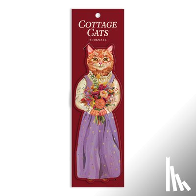 Galison - Cottage Cats Paper Bookmark