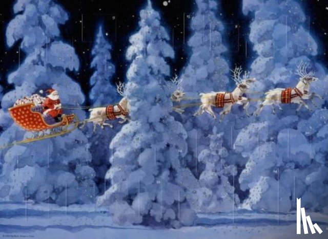 Rand, Ted - Twas the Night Before Christmas: Advent Calendar