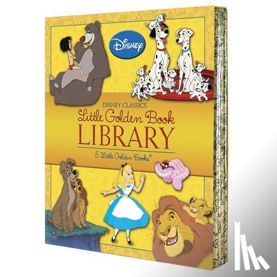 Various - Disney Classics Little Golden Book Library (Disney Classic): Lady and the Tramp; 101 Dalmatians; The Lion King; Alice in Wonderland; The Jungle Book