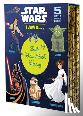 Various - Star Wars: I Am A...Little Golden Book Library -- 5 Little Golden Books: I Am a Pilot; I Am a Jedi; I Am a Sith; I Am a Droid; I Am a Princess
