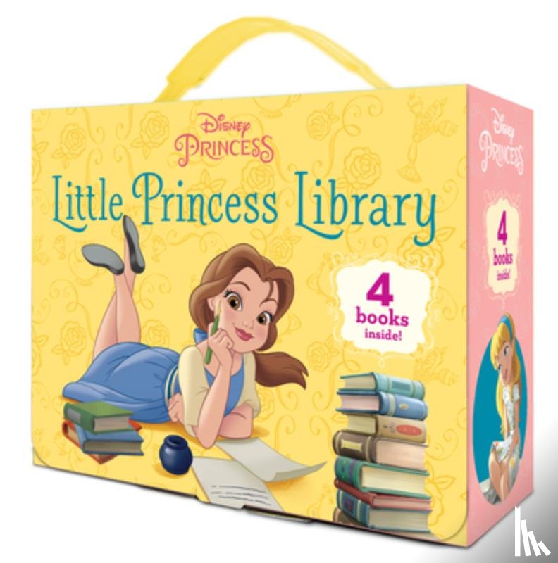 Random House Disney - Little Princess Library (Disney Princess): Disney Cinderella; Disney the Little Mermaid; Disney Moana; Disney Beauty & the Beast