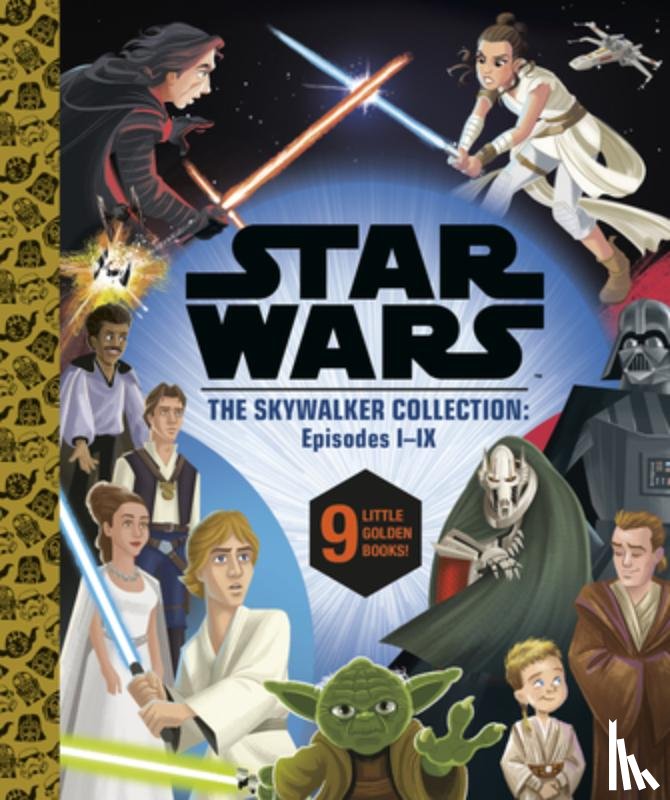 Golden Books - Star Wars Episodes I - IX: A Little Golden Book Collection (Star Wars)
