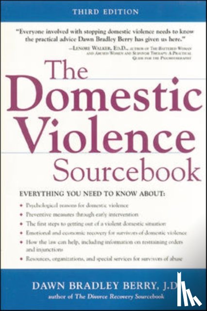 Berry, Dawn - Domestic Violence Sourcebook, The